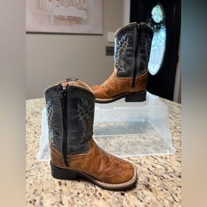 Old West Size 7D Cowboy Boots